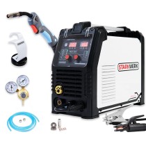 Starkwerk MIG 200 Synergic Suvirinimo aparatas MIG/MAG, FLUX, MMA, Lift TIG