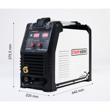 Starkwerk MIG 200 Synergic Suvirinimo aparatas MIG/MAG, FLUX, MMA, Lift TIG