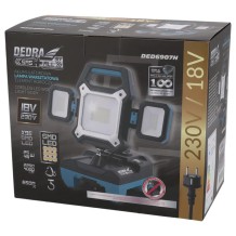 Dedra DED6907H Akumuliatorinis / elektrinis prožektorius 18V/230V, 4000 lm
