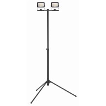 Dedra L1074-32 Dvigubas dirbtuvių LED prožektorius su trikoju 2x30W, 2x2700 lm, IP65