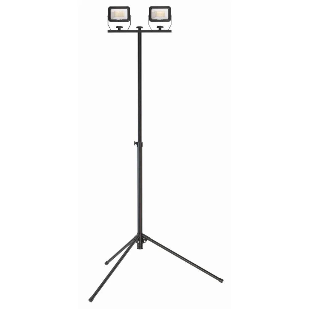 Dedra L1074-32 Dvigubas dirbtuvių LED prožektorius su trikoju 2x30W, 2x2700 lm, IP65