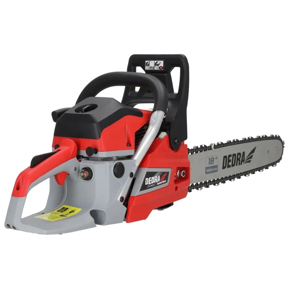 Dedra DED8718P2 Benzininis grandininis pjūklas 2,4kW, 2 juostos 40 ir 45cm