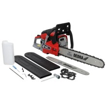 Dedra DED8718P2 Benzininis grandininis pjūklas 2,4kW, 2 juostos 40 ir 45cm