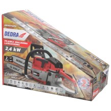 Dedra DED8718P2 Benzininis grandininis pjūklas 2,4kW, 2 juostos 40 ir 45cm
