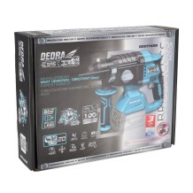 Dedra DED7148N Akumuliatorinis bešepetėlis perforatorius SDS+ 18V, 2,0J