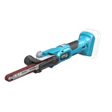Dedra DED6917 Akumuliatorinis juostinis šlifuoklis (dildė) 13x457mm, 18V