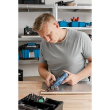 Dedra DED7340Z1 Akumuliatorinis mini šlifuoklis-graveris su 47 priedais, 12V MAUS