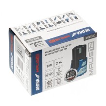 Dedra DED7320 MAUS Akumuliatorius, Li-ion, 12V, 2.0 Ah