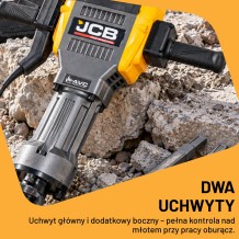 JCB-DH2000 Atskėlimo plaktukas 2000W, 62J