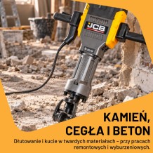 JCB-DH2000 Atskėlimo plaktukas 2000W, 62J