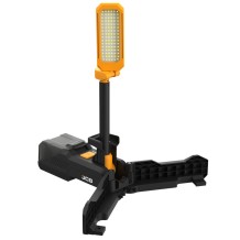 JCB-SL-DUO-FOLD-KONNECT Sulankstomas LED bokštinis šviestuvas 18V 6000lm, IP65