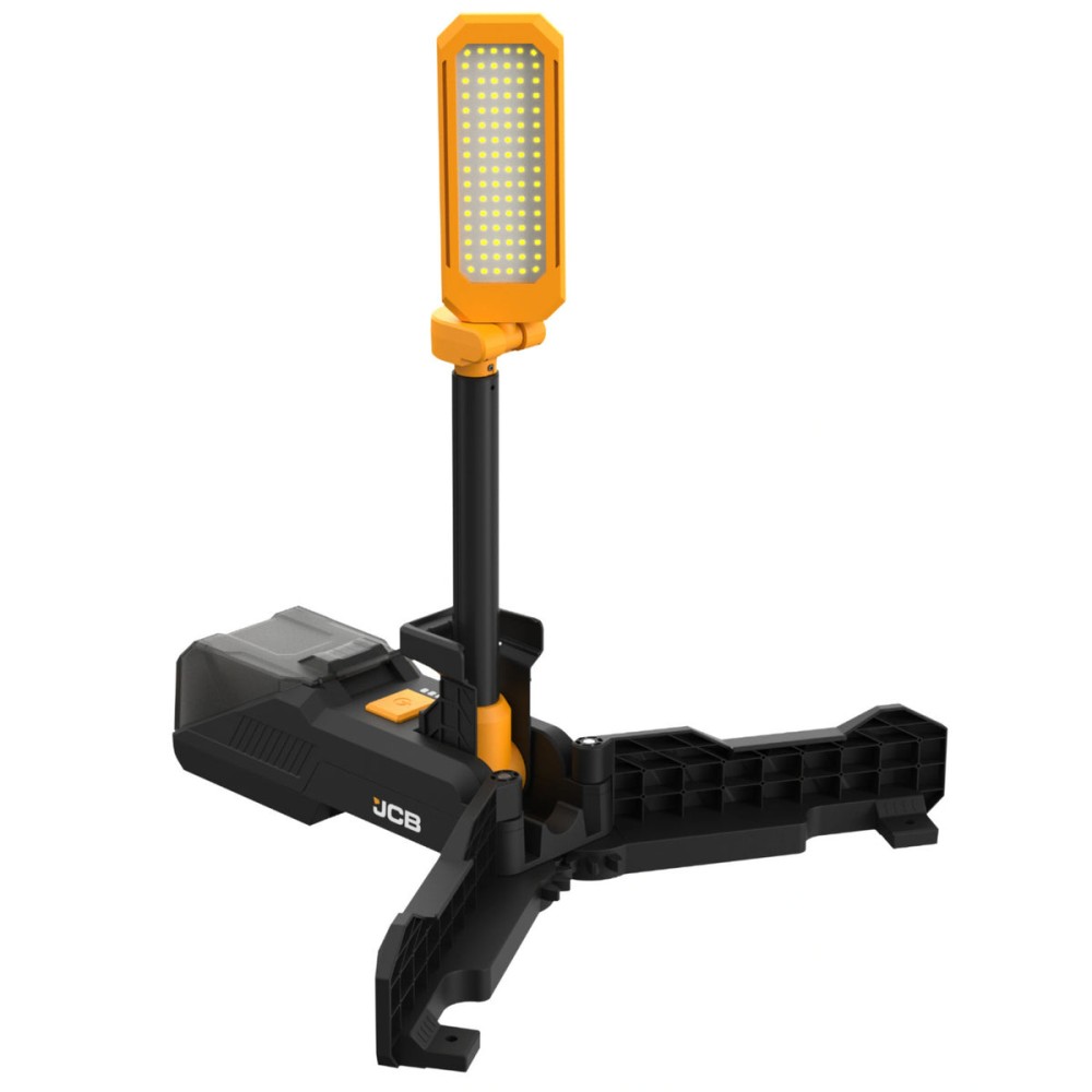 JCB-SL-DUO-FOLD-KONNECT Sulankstomas LED bokštinis šviestuvas 18V 6000lm, IP65