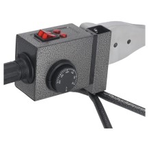 Dedra DED7515 Plastikinių vamzdžių suvirinimo aparatas 800/1500W, 16–63 mm