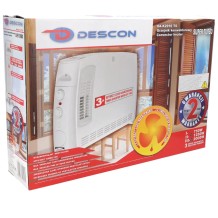 Descon DA-K2010TS Konvektorinis šildytuvas 2000W Super Turbo su ventiliatoriumi