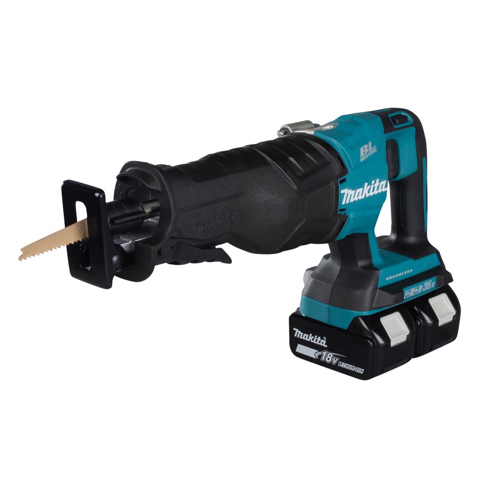 Makita DJR360Z Akumuliatorinis tiesinis pjūklas 2x18V