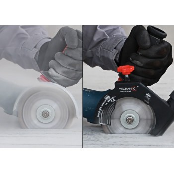 Mechanic Air Duster, Kampinio šlifuoklio priedas dulkių nusiurbimui 115-125mm
