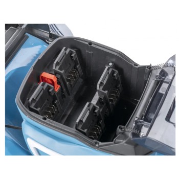 Dedra DED6997X-2A5 Akumuliatorinė vejapjovė 2x18V su akum. ir pakrovėju