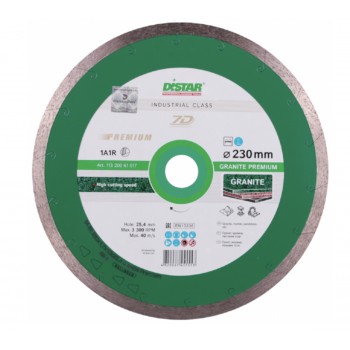 Distar 7D 230mm Granite Premium Deimantinis diskas granitui pjauti