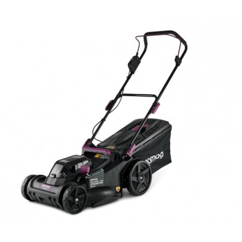 Gomag GO-RSM430BL Akumuliatorinė vejapjovė 2x4,0Ah, 43cm (Parodisnis modelis)