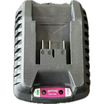 Gomag GO-RSM430BL Akumuliatorinė vejapjovė 2x4,0Ah, 43cm (Parodisnis modelis)
