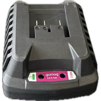 Gomag GO-RSM430BL Akumuliatorinė vejapjovė 2x4,0Ah, 43cm (Parodisnis modelis)