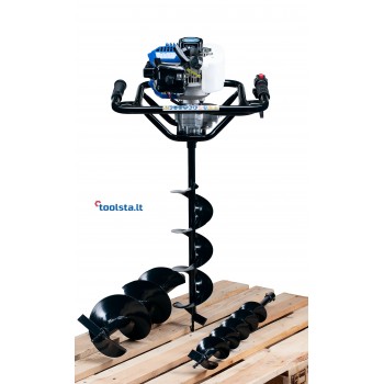 Scheppach EB 2000 Benzininis žemės grąžtas 1,4kW + 3 Gražtai (BAG2000)
