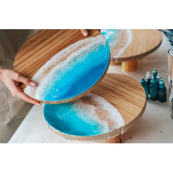 CRAFTPOXY TQ 6kg Rinkinys, Skaidri Epoksidinė Derva ir Kietiklis
